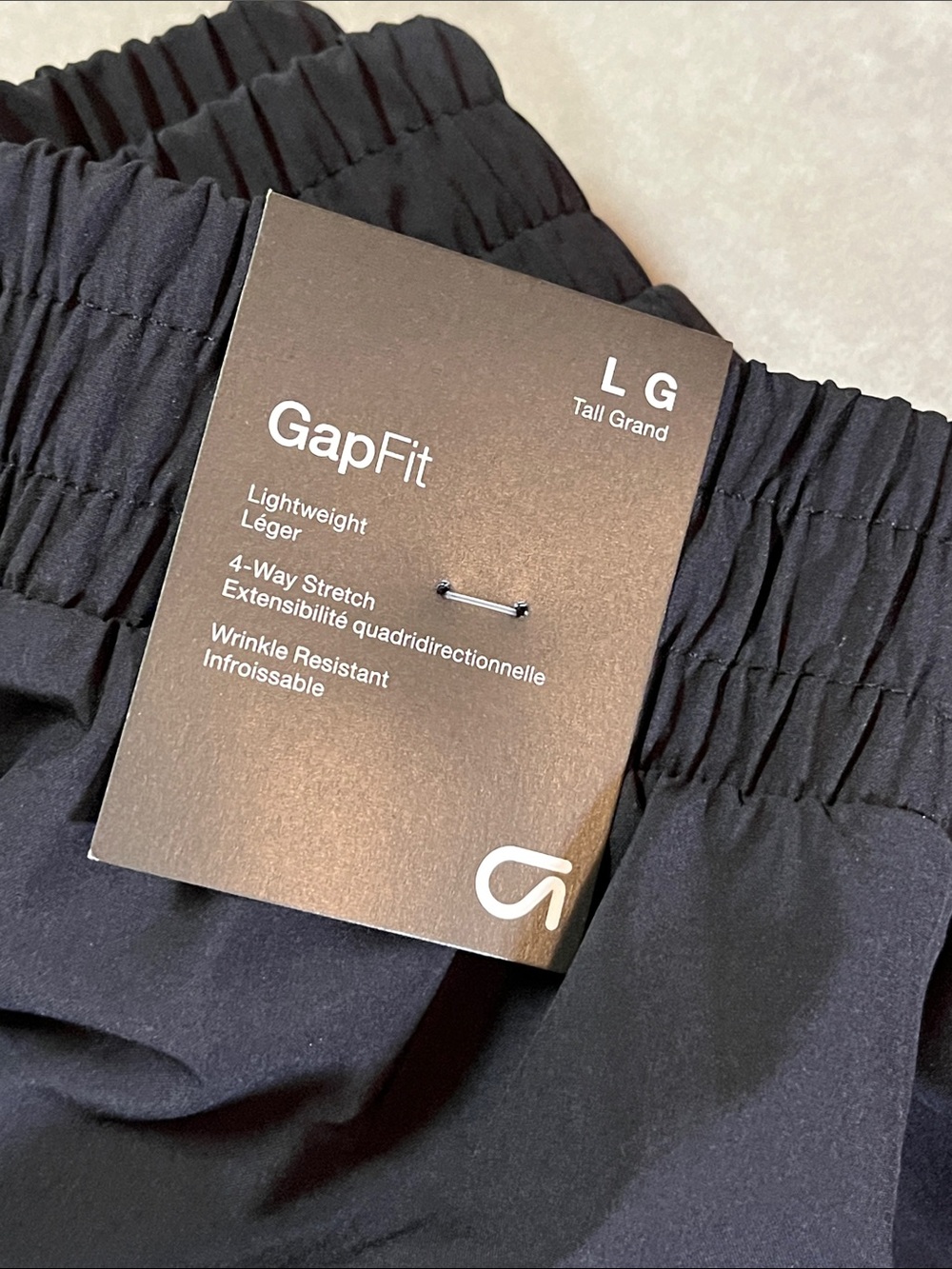 NEW GAP Black Athletic Pants
Large long
Lightweight stretch
$89.95 retail - Picture 3 of 11